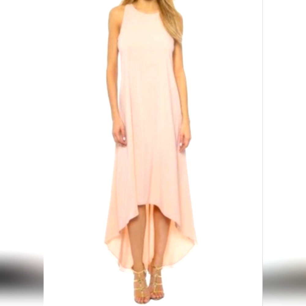Alice + Olivia silk back-twist Khyl dress